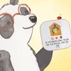 Mr. & Mrs. Panda Untersetzer für Gläser Umzug neue Stadt - Produktbild-Vorschau 2