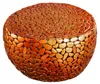 riess-ambiente Table basse ronde STONE MOSAIC 75 cm cuivre Voir les images du produit 1