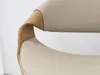Chaise de salle à manger design SAROLTA - chêne / beige Voir les images du produit 3