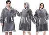 Verk 24558 Televizní mikina s kapucí, oversize, šedá Náhled obrázku produktu 9