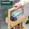 bremermann Bambus Standregal, Badregal mit 4 Ablagen, ca. Produktbild-Vorschau 5