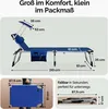 CASARIA® Sonnenliege Klappbar 180kg Belastbar Seitentasche Produktbild-Vorschau 6