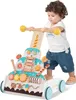 GOPLUS Lauflernwagen Holz, höhenverstellbar Baby Produktbild-Vorschau 1