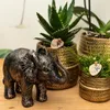 Kolibri Home | Groove Blumentopf - Goldene Keramik Ornament Produktbild-Vorschau 6