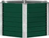 vidaXL Garten-Hochbeet Verzinkter Stahl 129x129x77 cm Grün Produktbild-Vorschau 4