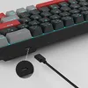 65% Mechanische Tastatur QWERTZ Deutsch, 68 Tasten, Red Produktbild-Vorschau 9