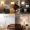 Stehlampe Wohnzimmer 155cm LED Dimmbar Leinen Lampenschirm Produktbild-Vorschau 9