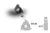 PAULIMOT 10 x HM Wendeschneidplatte 11ER A60-FY01-A, Produktbild-Vorschau 2