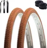 2 x Kenda K-142 Fahrradreifen Fahrradmantel Braun 40-635 Produktbild-Vorschau 1