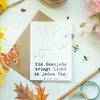 Mr. & Mrs. Panda Klappkarte Samojede Licht - Weiß - Produktbild-Vorschau 3