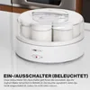 Clatronic JM 3344 Joghurt-Maker - Joghurtbereiter - Weiß Voir les images du produit 24