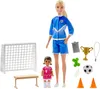 Poupée Barbie entraîneur de football (blonde) et Voir les images du produit 6