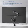 ACT Doppelter Monitorarm für das Büro, Premium, mit Produktbild-Vorschau 6