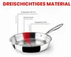 Ibili IB-652930, Okrągły, Patelnia uniwersalna, Stal Podgląd zdjęcia produktu 11