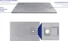 Duschtasse Marwell Stone SMC, Duschwanne grau, rechteckig, Produktbild-Vorschau 4