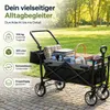 BigDean Bollerwagen faltbar mit Dach, 105L, 100kg, Produktbild-Vorschau 6