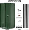 Wiltec Faltbare Regentonne 500 l mit Deckel, Regenfass aus Produktbild-Vorschau 7