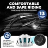 ROCKBROS Fahrradhelm mit Visier Integrierter Radhelm Produktbild-Vorschau 3