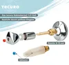 tecuro Hahnoberteil Sanitäroberteil 1/2 Zoll, mit Griff und Produktbild-Vorschau 3