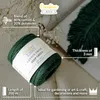 Creative Deco 200m tmavě zelené příze na macramé Náhled obrázku produktu 4