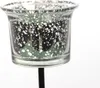 Windlicht Glas zum Stecken 10cm, 4 Stück, Farbe:silber Produktbild-Vorschau 3