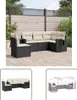 The Living Store 5-tlg. Garten-Sofagarnitur mit Kissen Produktbild-Vorschau 1