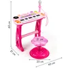 Keyboard-Orgelklavier mit Mikrofon mp3 Produktbild-Vorschau 5