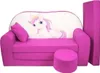 Kinder-Schlafsofa-Set – Gästematratze – Sofa – 170 x 100 x Produktbild-Vorschau 1