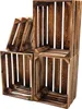 Obstkiste 40 x 30 x 25 cm  3er SET Geflammt Produktbild-Vorschau 2