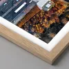 Gerahmtes Poster - Rahmen in heller Eiche - Brücke Produktbild-Vorschau 2