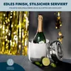 bremermann Eiswürfelbehälter mit Zange, Edelstahl-Eiskübel Produktbild-Vorschau 4