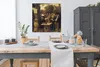 MuchoWow® Poster Der Quacksalber - Jan Steen 100x100 cm - Produktbild-Vorschau 3