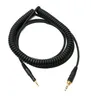 SYSTEM-S Audio náhradní kabel 2 m AUX jack spirála pro Náhled obrázku produktu 2