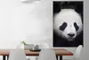 MuchoWow® Poster Panda - Porträt - Schwarz - Weiß 80x120 cm Produktbild-Vorschau 2