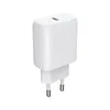A white USB-C power adapter with European-style prongs. Produktbild-Vorschau