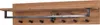 home24 Wandgarderobe - Wildeiche Massiv Produktbild-Vorschau 1