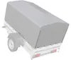 UNITRAILER Anhängerplane 200x125 cm Grau Hochplane 80 cm Produktbild-Vorschau 3