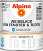 Alpina Weißlack Fenster & Türen seidenmatt weiß 750 ml Produktbild-Vorschau 1