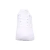 A white Skechers sneaker is shown from the front against a white background. Voir les images du produit