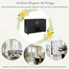 okwish Schwarzes Sideboard Wohnzimmerschränke mit Produktbild-Vorschau 3