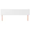 Hoofdborden 200x5x78/88 cm kunstleer wit Productafbeelding-voorbeeld 3