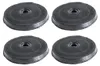 4x Trade-Shop Aktivkohle-Filter Ø230mm für Philips Produktbild-Vorschau 1