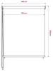 vidaXL Tenda a rullo per esterni 300 x 230 cm Bianco Anteprima dell’immagine prodotto 6