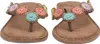 Lazamani 75.453 Teenslippers Dames Multi - Damen Hausschuhe Produktbild-Vorschau 7