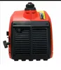 A red and black portable generator is shown from the side against a white background. Produktbild-Vorschau
