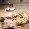 Villeroy & Boch Winter Bakery Delight Etagere holly 25,5cm Náhľad obrázku produktu 8