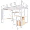 Flieks Etagenbett 140x200cm mit Led, Hochbett Doppelbett Produktbild-Vorschau 10