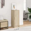 vidaXL Armoire à chaussures Chêne Sonoma 32x35x92 cm Bois Voir les images du produit 9