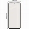 Mattes Hartglas für Galaxy A57 5G, Bizon Glass Matte, Produktbild-Vorschau 2
