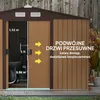 Outsunny Gerätehaus Geräteschuppen Gartenhaus Gelb 277 x Produktbild-Vorschau 12